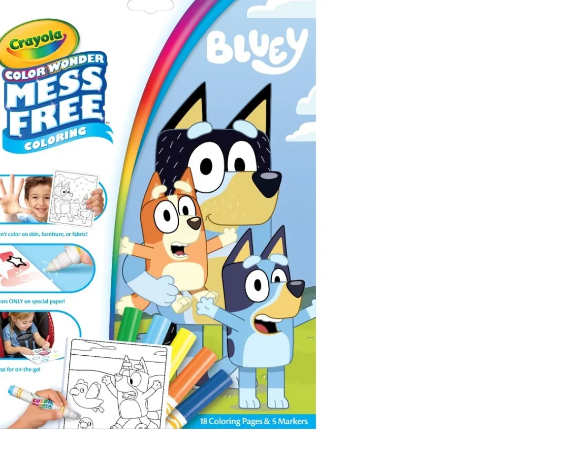 Ken Black Bluey Color Wonder| Crayola|Art & Crafts