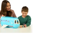 Ken Black Bluey 3-in-1 Transforming Plane Playset| Preschool & Electronic Learning