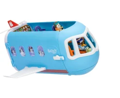 Ken Black Bluey 3-in-1 Transforming Plane Playset| Preschool & Electronic Learning