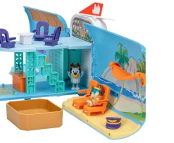 Ken Black Bluey 3-in-1 Transforming Plane Playset| Preschool & Electronic Learning