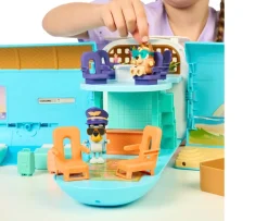 Ken Black Bluey 3-in-1 Transforming Plane Playset| Preschool & Electronic Learning