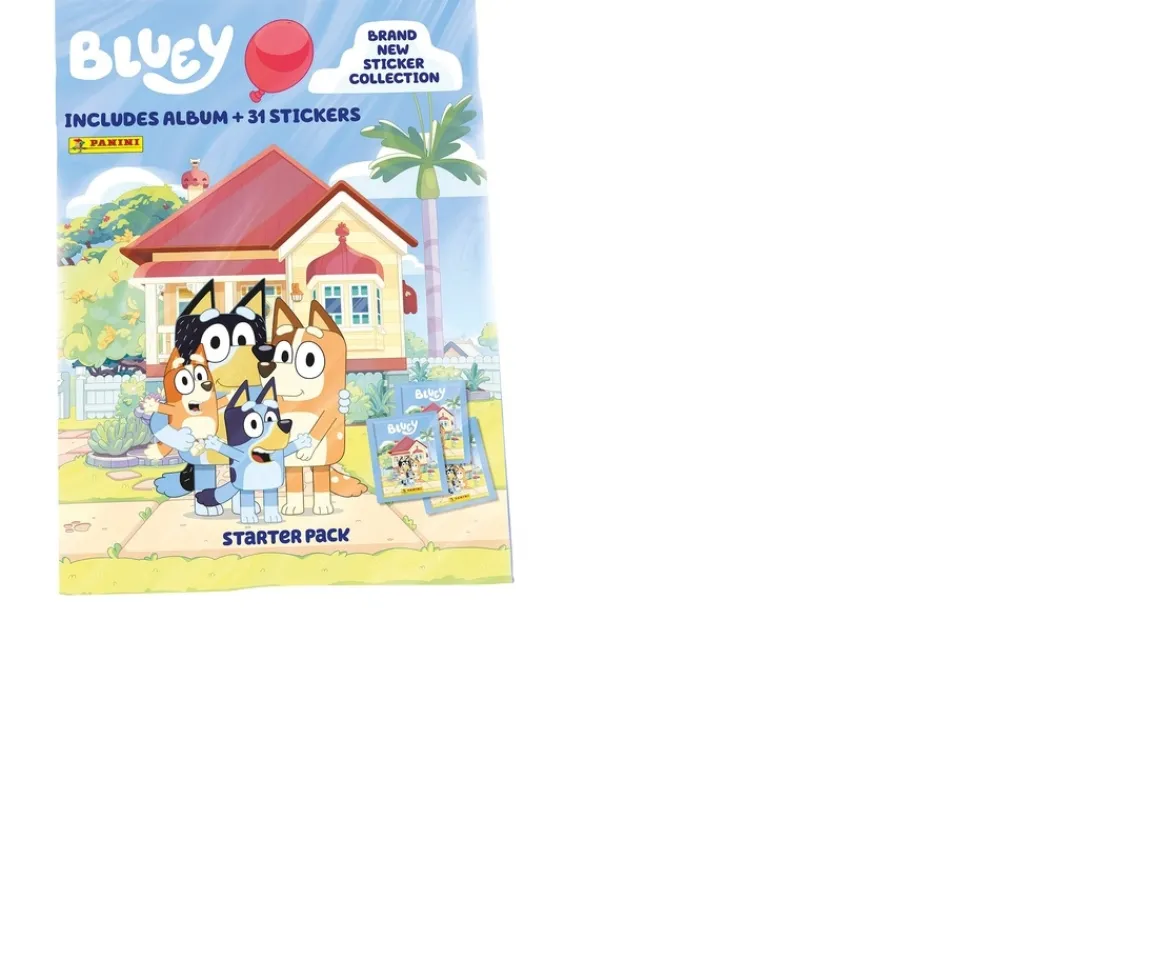 Ken Black Bluey Sticker Collection - Starter Pack| Preschool & Electronic Learning