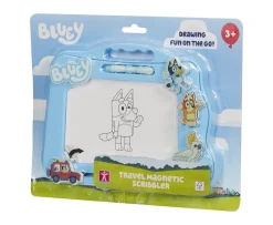 Ken Black BLUEY TRAVEL MAGNETIC SCRIBBLER| Preschool & Electronic Learning