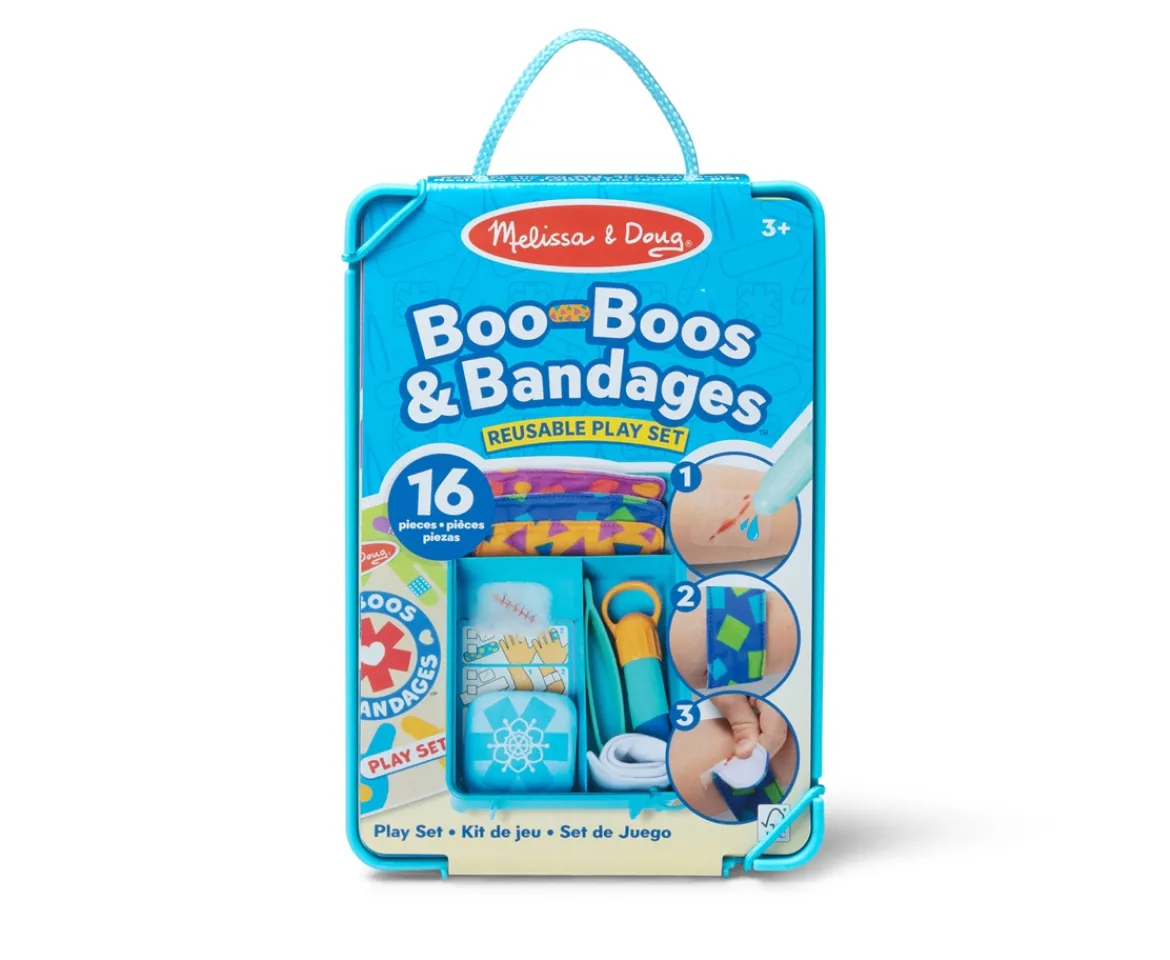 Ken Black Boo-Boos & Bandages Reusable Play Set| Imaginative Play