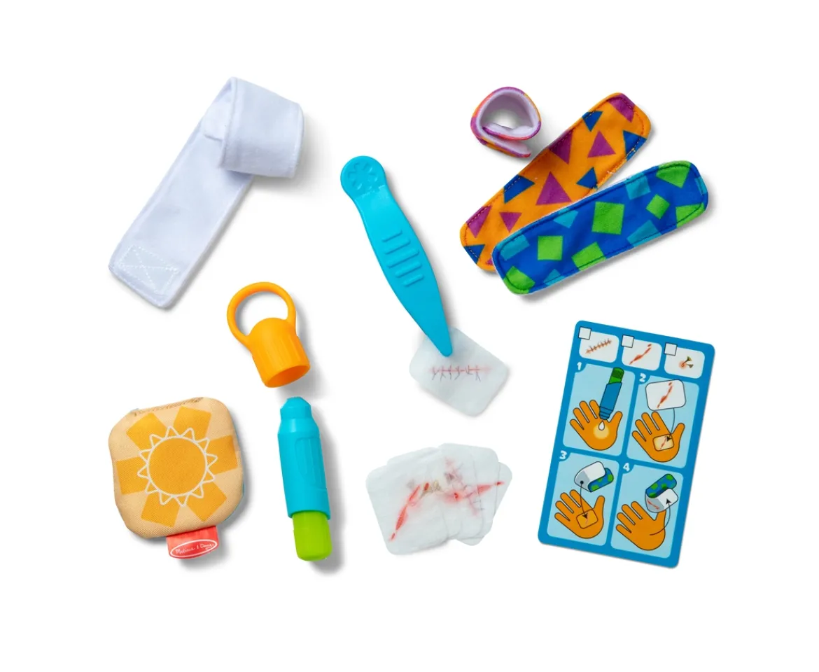 Ken Black Boo-Boos & Bandages Reusable Play Set| Imaginative Play