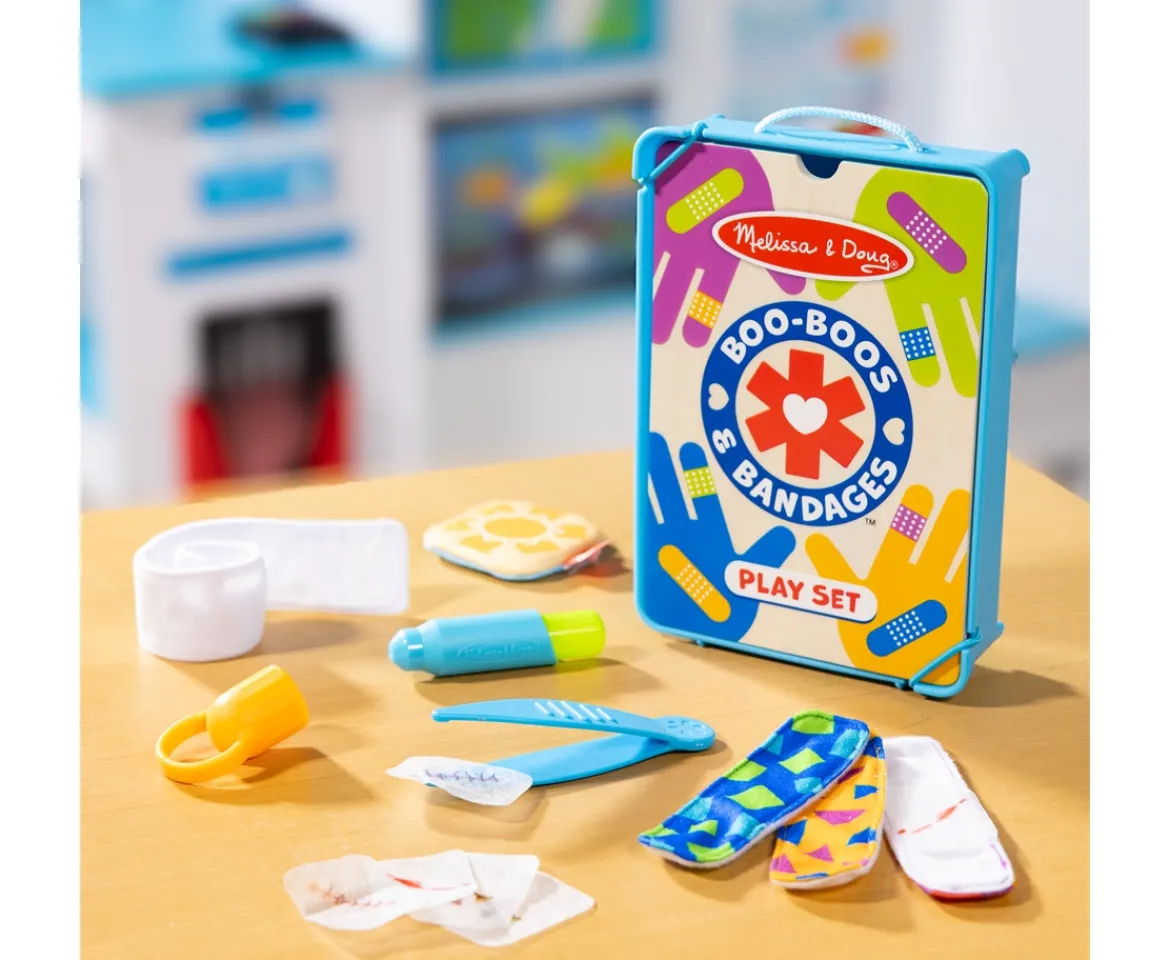 Ken Black Boo-Boos & Bandages Reusable Play Set| Imaginative Play