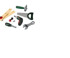 Ken Black Bosch Tool Case with Ixolino Cordless Screwdriver| Action Figures & Playsets