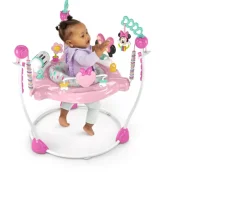 Ken Black Bright Starts Disney Baby Minnie Mouse Jumper| Baby Play