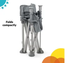 Ken Black Bright Starts Pop N' Sit Portable Booster Seat| Baby Play