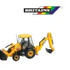 Ken Black Britains 1:32 JCB 3CX Backhoe Loader| Farm Model Vehicles & Playsets|Action Figures & Playsets