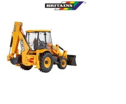 Ken Black Britains - JCB 3CX Site Master + Backhoe loader| Farm Model Vehicles & Playsets