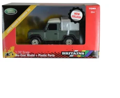 Ken Black Britains - Land Rover Defender 90 (green)| Farm Model Vehicles & Playsets