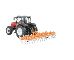 Ken Black Britains - Massey Ferguson Heritage Tractor Playset ( With fold up Cultivator)| Farm Model Vehicles & Playsets
