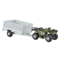 Ken Black BRITAINS Britains Quad ATV Bike Playset| Farm Model Vehicles & Playsets