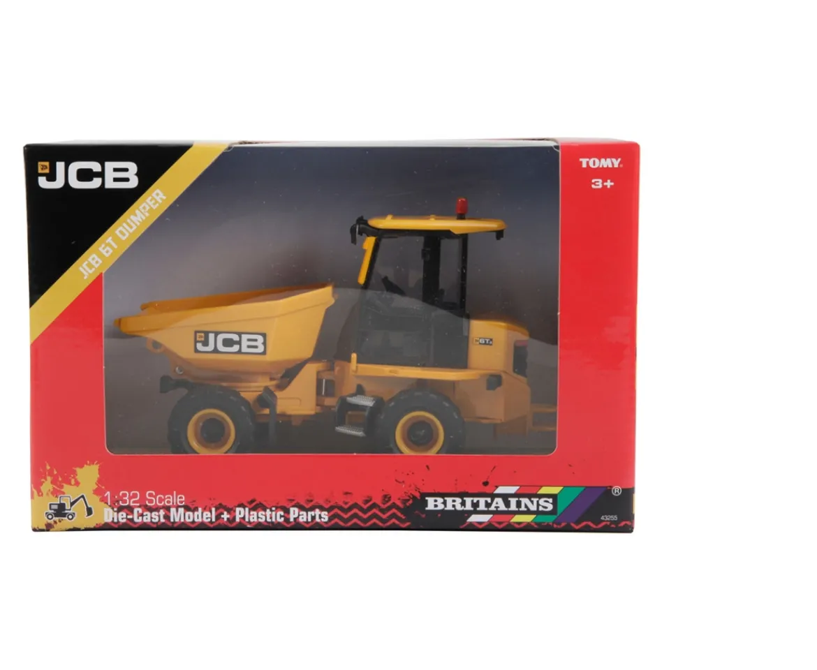 Ken Black Britains JCB 6T Dumper| Farm Model Vehicles & Playsets|Action Figures & Playsets