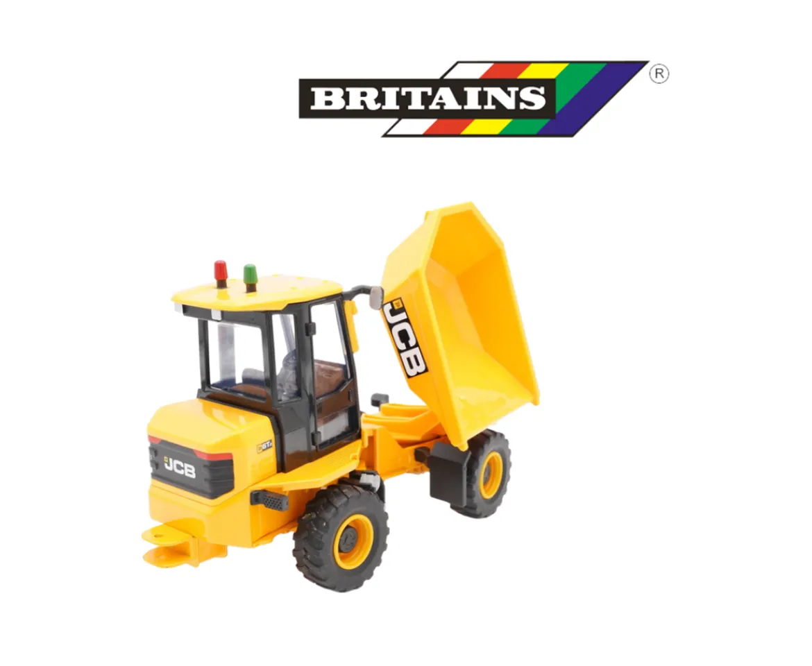 Ken Black Britains JCB 6T Dumper| Farm Model Vehicles & Playsets|Action Figures & Playsets
