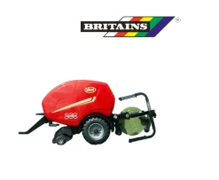 Ken Black Britains Vicon Fastbale Non-Stop Bale Wrapper 1:32 Scale| Farm Model Vehicles & Playsets