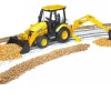 Ken Black Bruder 1:16 JCB Midi CX Backhoe Loader| Bruder|Farm Model Vehicles & Playsets