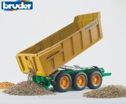 Ken Black Bruder 1:16 Joskin Tipping Trailer| Bruder|Farm Model Vehicles & Playsets