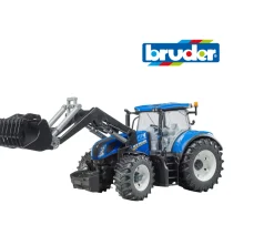 Ken Black Bruder 1:16 New Holland T7.315 Tractor With Front Loader| Bruder|Farm Model Vehicles & Playsets
