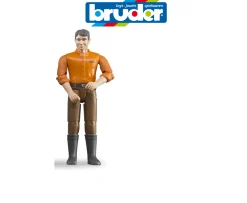 Ken Black Bruder Figure Brown Jeans| Bruder|Farm Model Vehicles & Playsets