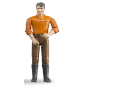 Ken Black Bruder Figure Brown Jeans| Bruder|Farm Model Vehicles & Playsets