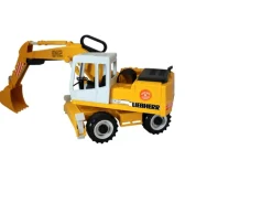 Ken Black Bruder MAN TGA Truck W/Excavator| Bruder|Farm Model Vehicles & Playsets