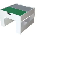 Ken Black Build 'n' Store Wooden Storage Brick Table| Wooden Toys|LEGO