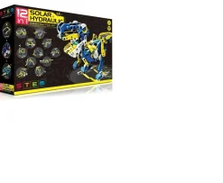 Ken Black Build Your Own 12 in 1 Solar Hydraulic Construction Kit| Action Figures & Playsets