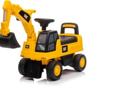 Ken Black CAT Excavator Ride On| Pedal & Foot To Floor Ride Ons