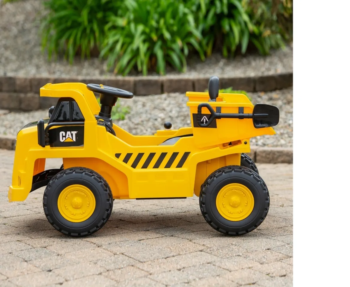 Ken Black CAT Tip Truck 12V Ride On| Electric Ride Ons