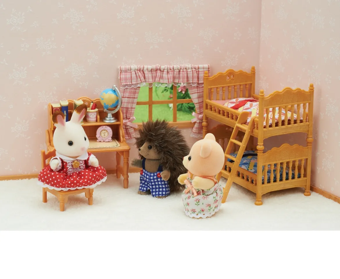 Ken Black Children's Bedroom Set| Dolls & Dollhouses