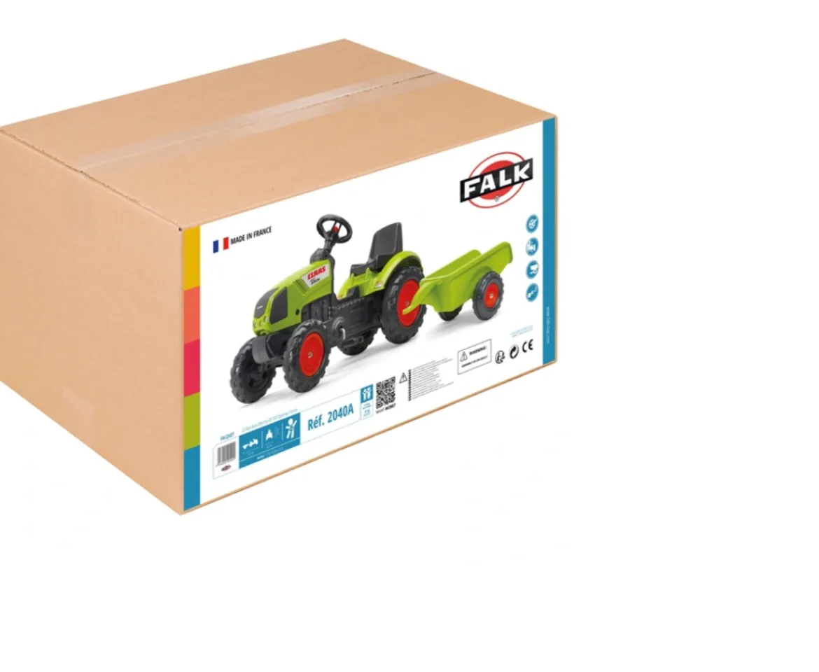 Ken Black Claas Tractor with Trailer| Tractors