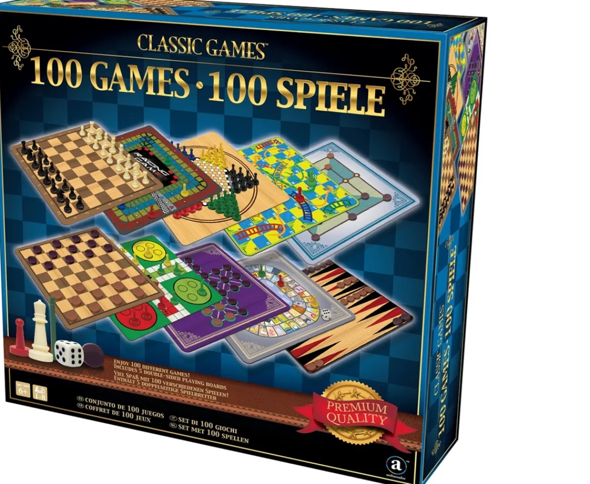 Ken Black Classic Games Collection - 100 Game set| Board Games