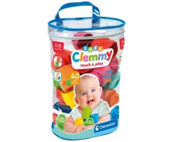 Ken Black Clementoni Soft Clemmy 40 Soft Blocks Bag| Preschool & Electronic Learning