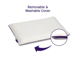 Ken Black ClevaMama ClevaFoam Baby Pillow| Nursery Furniture & Bedding