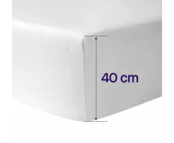 Ken Black ClevaMama Tencel Fitted Mattress Protector Cot (120Lx60Wcm)| Nursery Furniture & Bedding