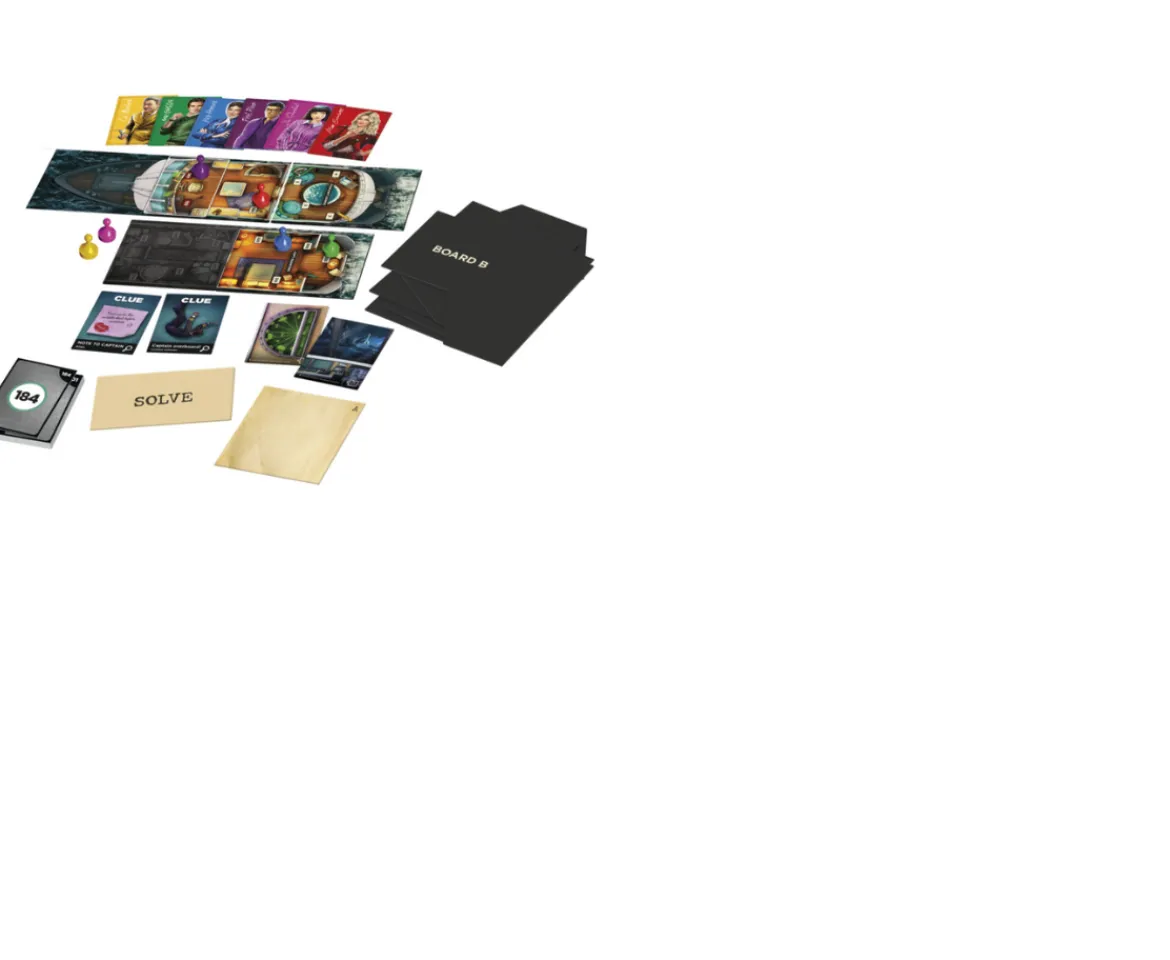 Ken Black Cluedo Sabotage on the High Seas| Board Games