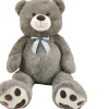 Ken Black 130cm Charlie the Grey Bear| Soft Toys