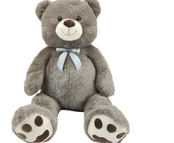 Ken Black 130cm Charlie the Grey Bear| Soft Toys