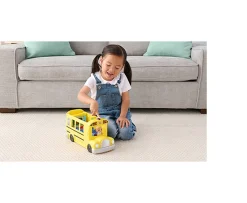 Ken Black CoComelon Transforming School Time Bus - Lights and Sounds - 3 Favourite Songs - 6 Areas of Play - R| Preschool & Electronic Learning