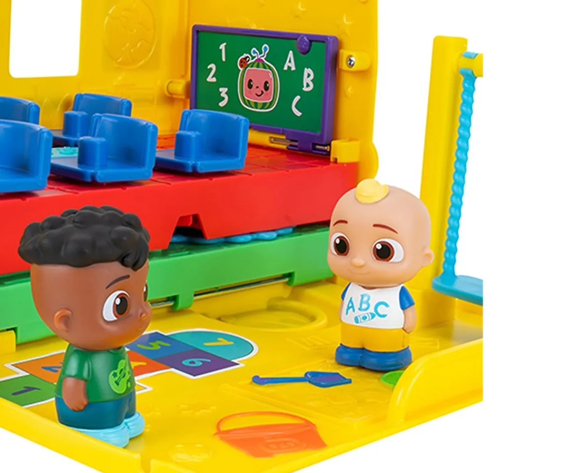 Ken Black CoComelon Transforming School Time Bus - Lights and Sounds - 3 Favourite Songs - 6 Areas of Play - R| Preschool & Electronic Learning