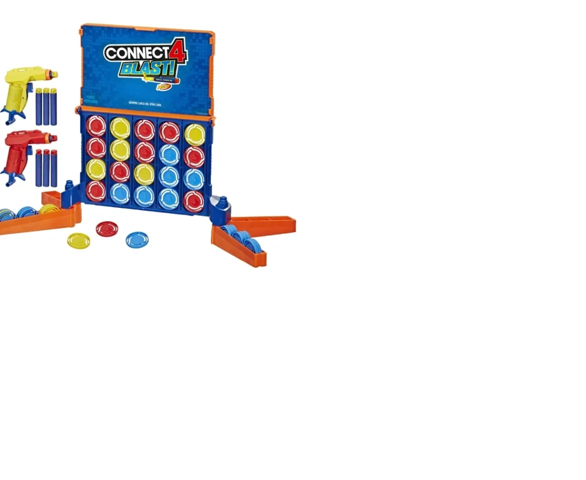 Ken Black Connect 4 Blast! Game; Powered by Nerf| Board Games