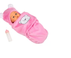 Ken Black Cosy Baby Pink 35cm Doll| Dolls & Dollhouses