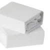Ken Black COT BED SHEET WHITE 2PK| Nursery Furniture & Bedding
