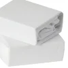Ken Black COT FITTED SHEET WHITE| Nursery Furniture & Bedding