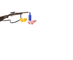 Ken Black Cowboy Shooting Bottles| Action Figures & Playsets