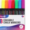 Ken Black Crafty Co. Erasable Chalk Markers 8 Pack| Art & Crafts