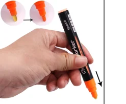 Ken Black Crafty Co. Erasable Chalk Markers 8 Pack| Art & Crafts