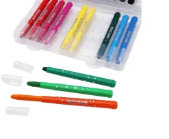 Ken Black Crafty Co Twisty Crayons 24 Pack| Art & Crafts